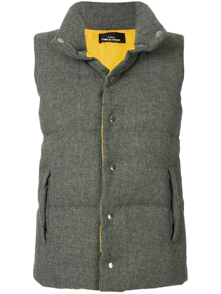Comme Des Garçons Vintage Puffer Waistcoat - Grey