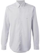 Etro Dotted Print Shirt, Size: 40, Blue, Cotton
