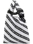 Alexander Wang Knit Jacquard Shopper Tote - Black