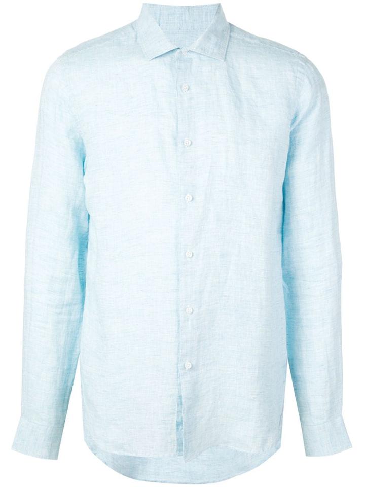 Orlebar Brown Linen Shirt - Blue