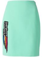 Marine Serre Hardcore Couture Mini Skirt - Green