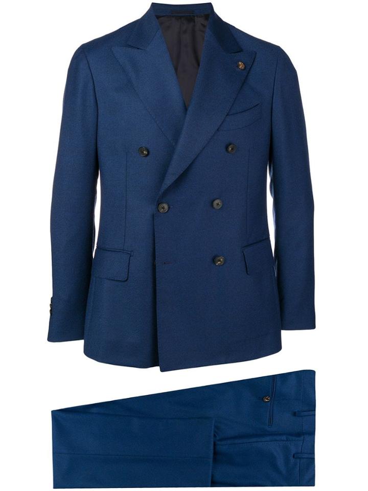 Gabriele Pasini Formal Tailored Blazer - Blue
