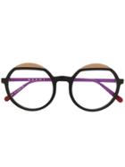 Marni Eyewear Oversize Round-frame Glasses - Red