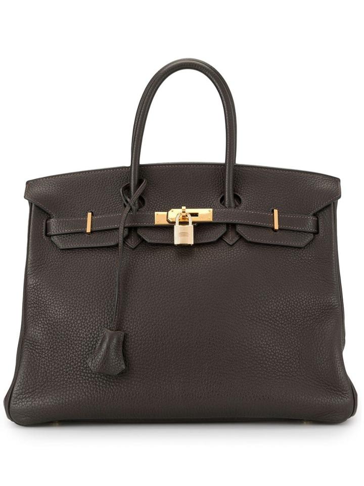 Hermès Pre-owned Birkin 35 Hand Bag - Brown