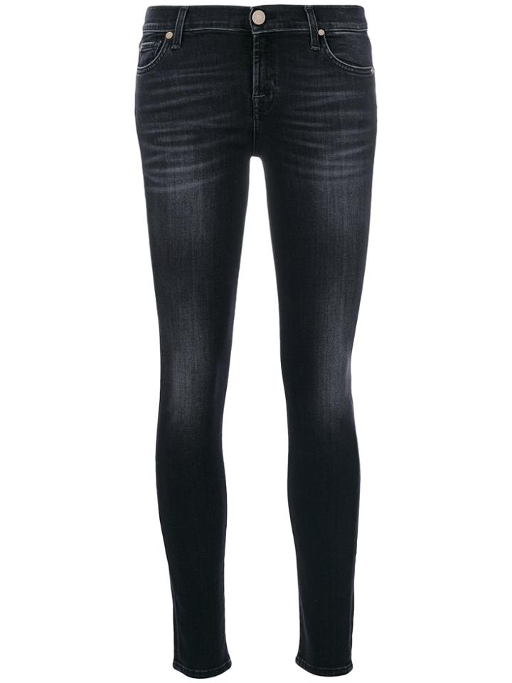 7 For All Mankind The Skinny Jeans - Grey