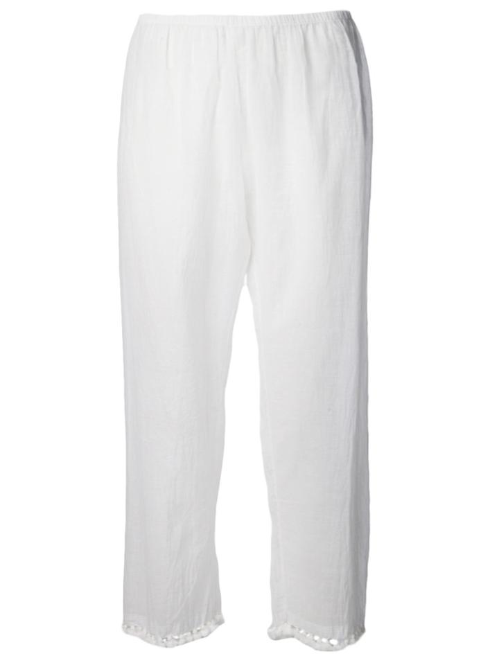 Dosa Tassel Trouser - White