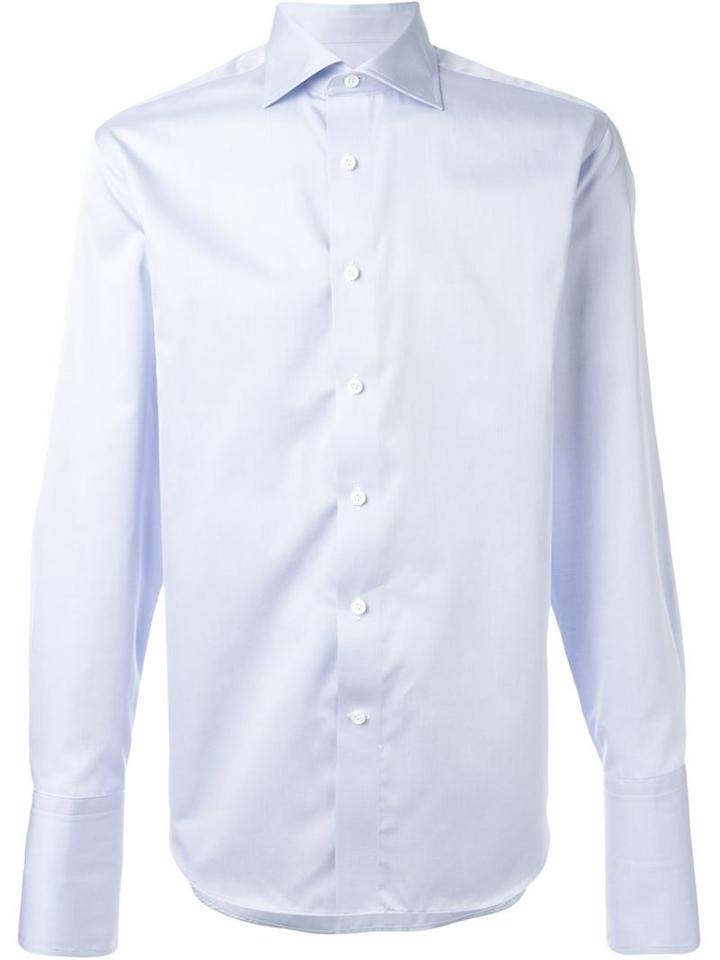 Canali Cuffed Classic Button Down Shirt
