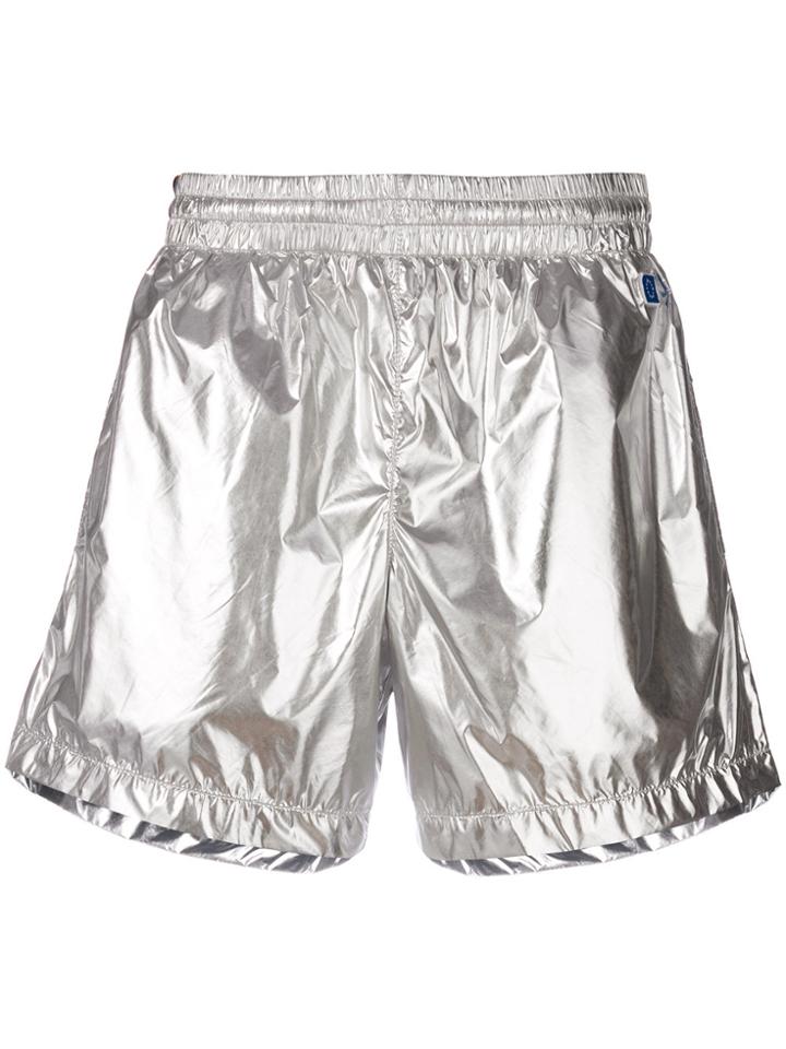 Études Side-striped Metallic Shorts
