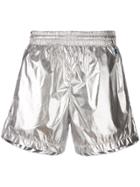 Études Side-striped Metallic Shorts