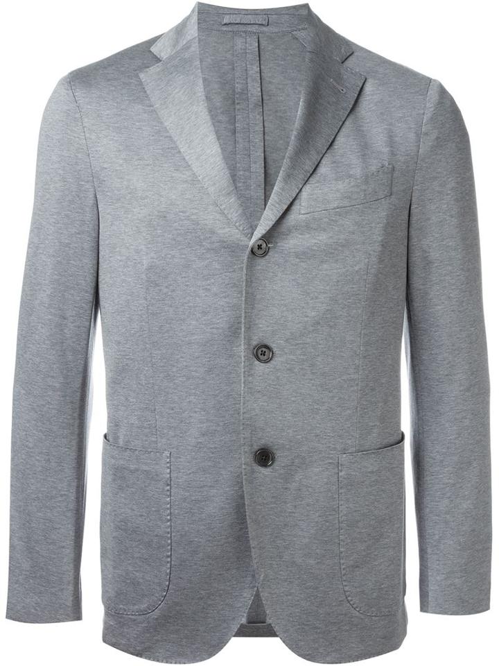 Lardini Single Breasted Two Button Blazer