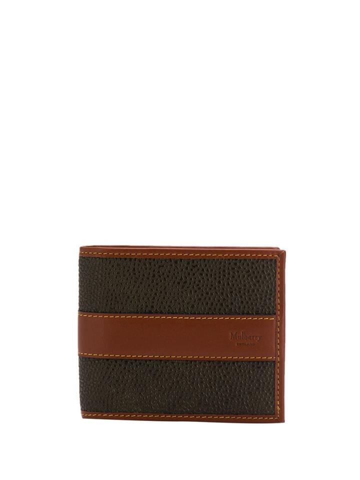 Mulberry Textured Wallet - Green