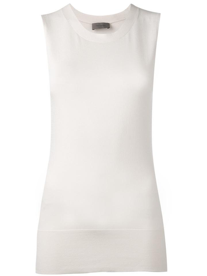 Tony Cohen - Tank Top - Women - Nylon/rayon - 38, White, Nylon/rayon