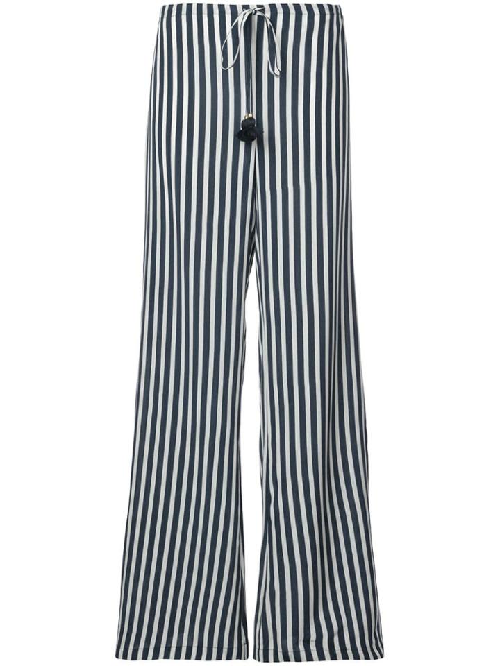 Figue Simone Stripe Trousers - Blue