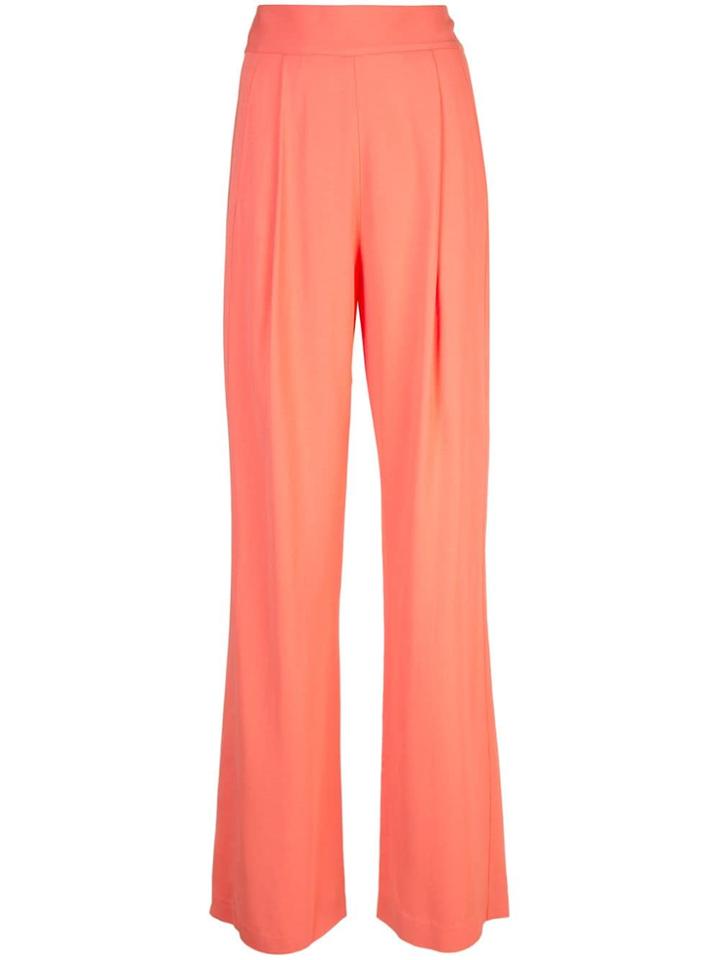 Michelle Mason Wide Leg Trousers - Red