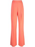 Michelle Mason Wide Leg Trousers - Red