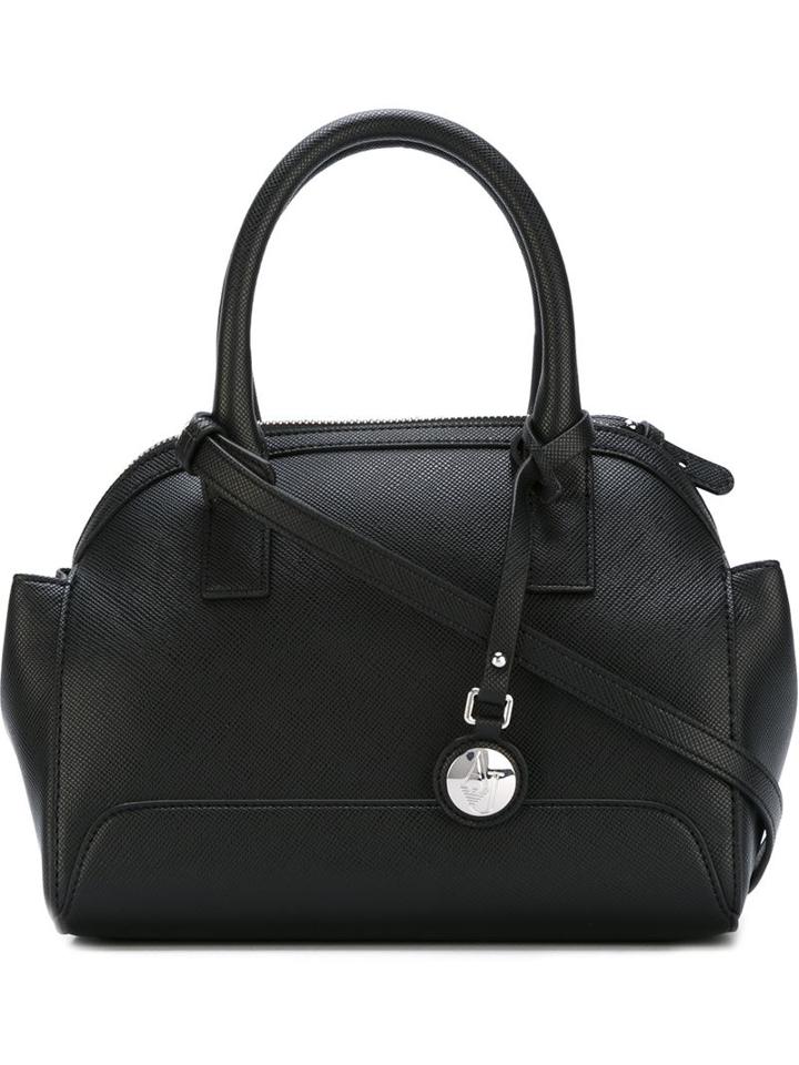 Armani Jeans Small Top Zip Tote