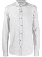 Brunello Cucinelli Slim-fit Oxford Shirt - Grey