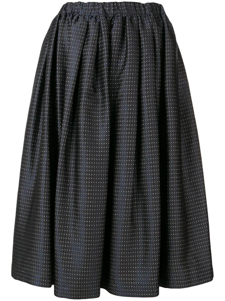Comme Des Garçons Full Midi Skirt - Green