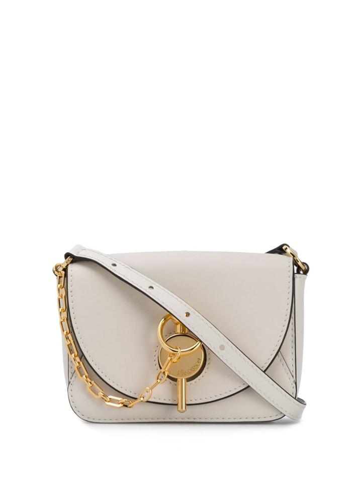 Jw Anderson Keyts Crossbody Bag - White