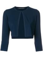 Antonino Valenti Cropped Fitted Cardigan - Blue