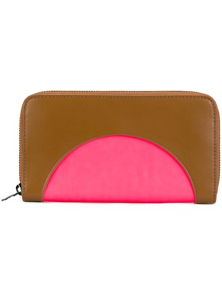 Kenzo 'kurved' Continental Wallet