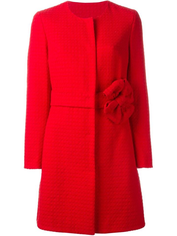 Moschino Cheap & Chic Bow Detail Coat