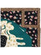 Coach Coach X Disney Mixed Print Scarf - Green