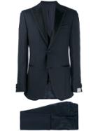 Corneliani Three Piece Formal Suit - Blue