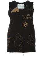 Heikki Salonen Printed Sleeveless Top
