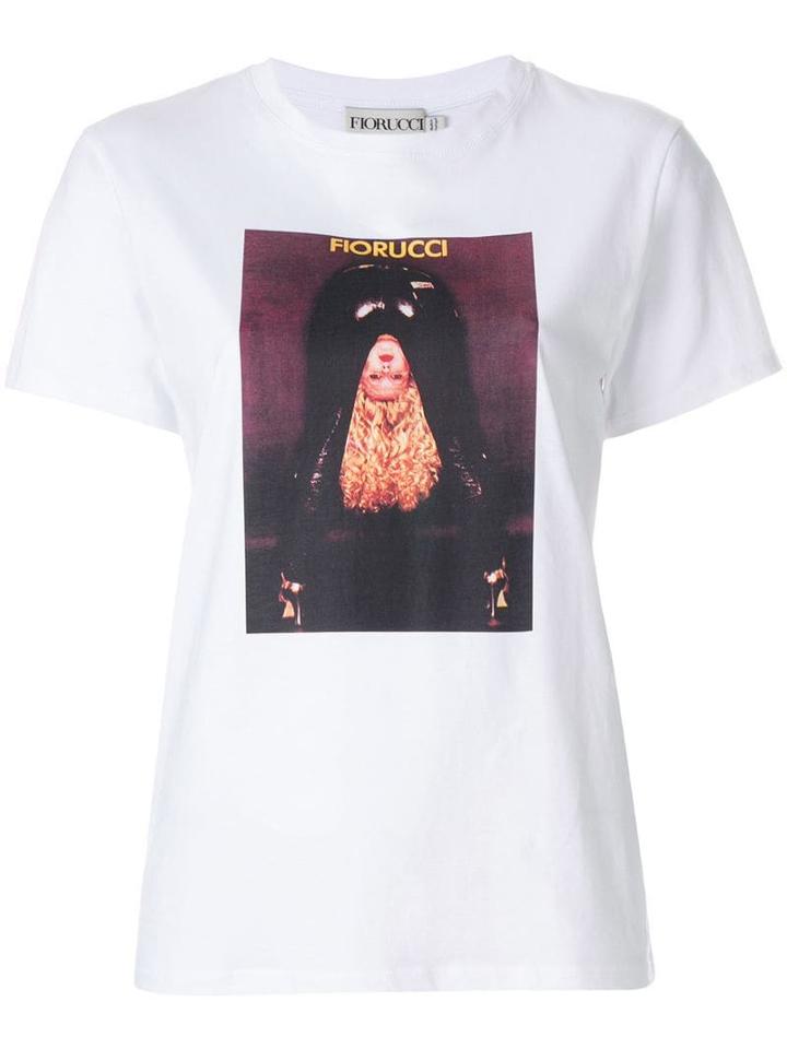 Fiorucci Girl Print T-shirt - White