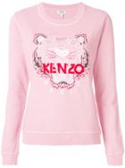 Kenzo Bleached Tiger Sweatshirt - Pink & Purple