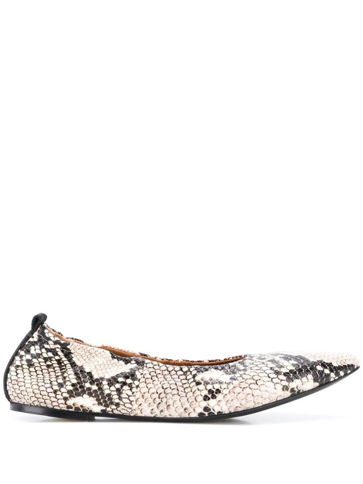 Joseph Lovecat Ballerina Shoes - Neutrals