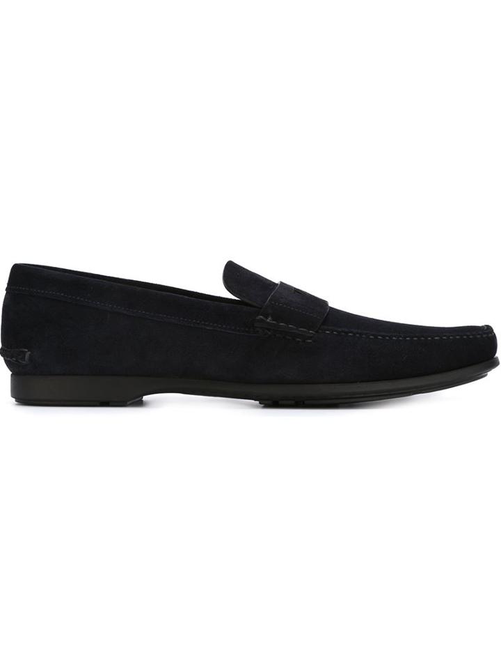 Church S Classic Penny Loafers, Men's, Size: 10, Blue, Suede/rubber
