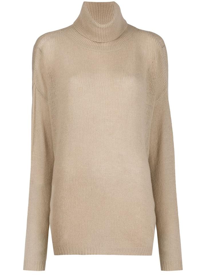 Aspesi Roll Neck Jumper - Neutrals