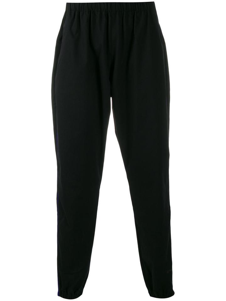 Needles Embroidered Logo Track Pants - Black