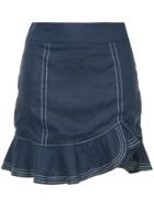 Suboo Nautico Mini Skirt - Blue