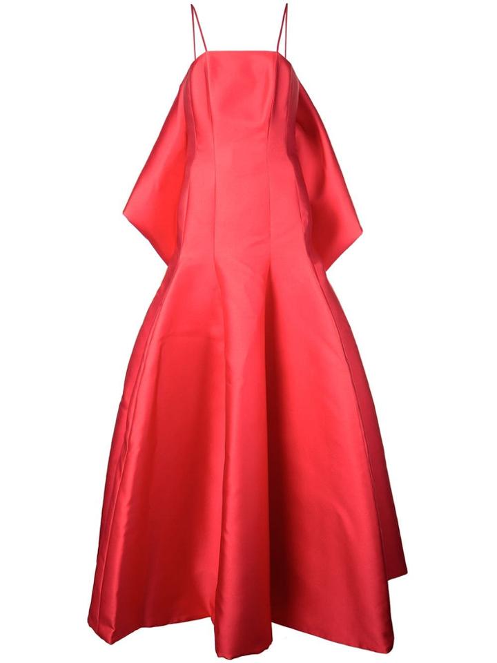 Isabel Sanchis Flared Maxi Dress