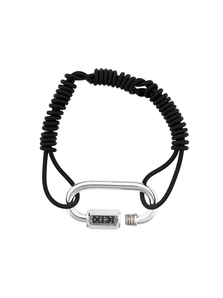 Ktz Coil Twisted Bracelet - Black