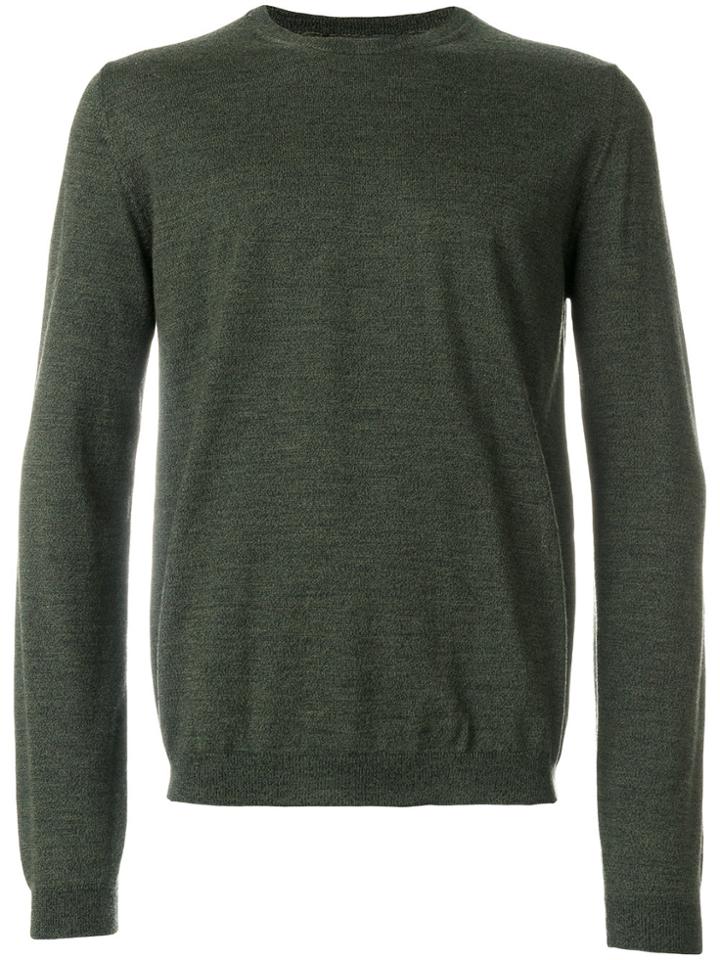 Prada Classic Fine Knit Sweater - Green