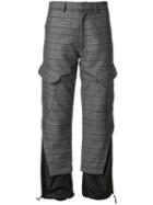 Delada Trousers Withleg Detail - Grey