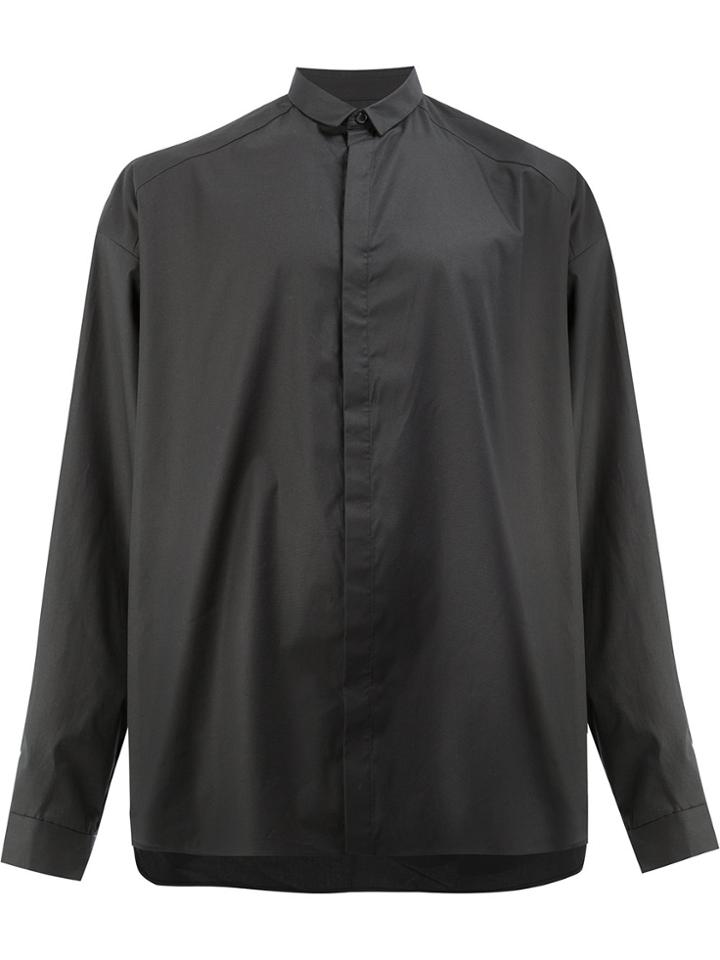 Juun.j Concealed Fastening Shirt - Black