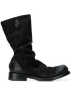 The Last Conspiracy Rear Zipped Ankle Boots - Black