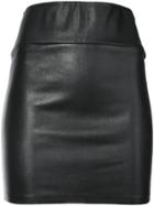 Sprwmn Fitted Mini Skirt - Black