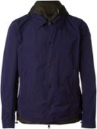 Moncler 'karim' Jacket, Men's, Size: 3, Blue, Polyester/polyamide