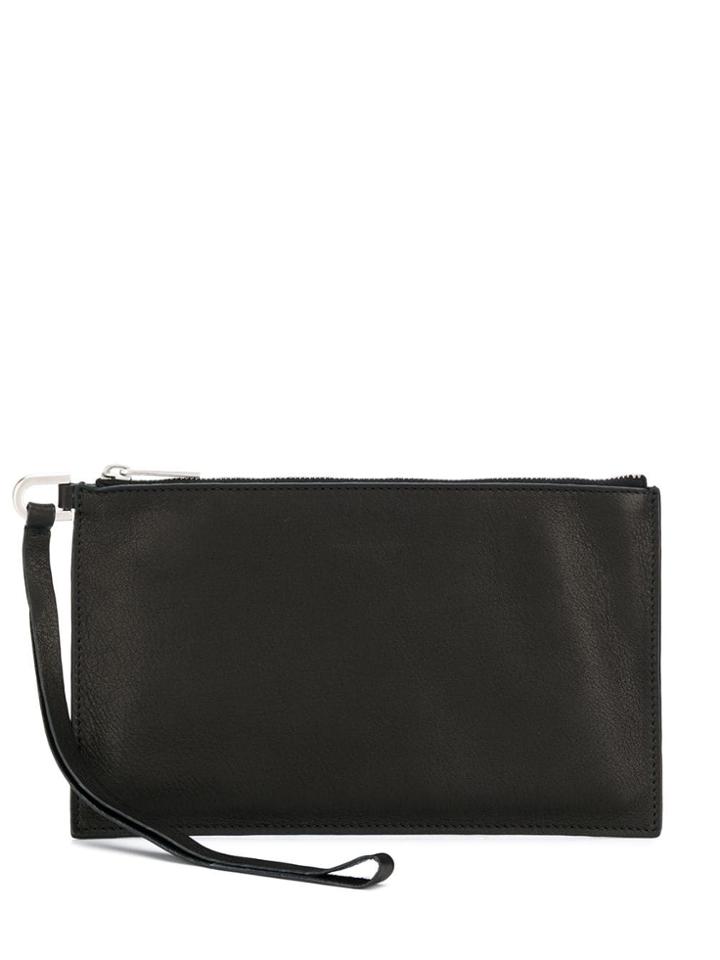 Rick Owens Loose Pocket Wallet - Black