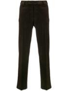Ermenegildo Zegna Straight-leg Corduroy Trousers - Brown