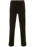 Ermenegildo Zegna Straight-leg Corduroy Trousers - Brown