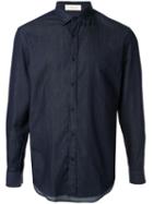 Cerruti 1881 Pinstripe Dress Shirt - Blue