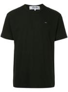 Comme Des Garçons Play Embroidered Heart Logo T-shirt - Black