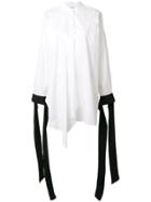 Jw Anderson Asymmetric Draped Shirt - White